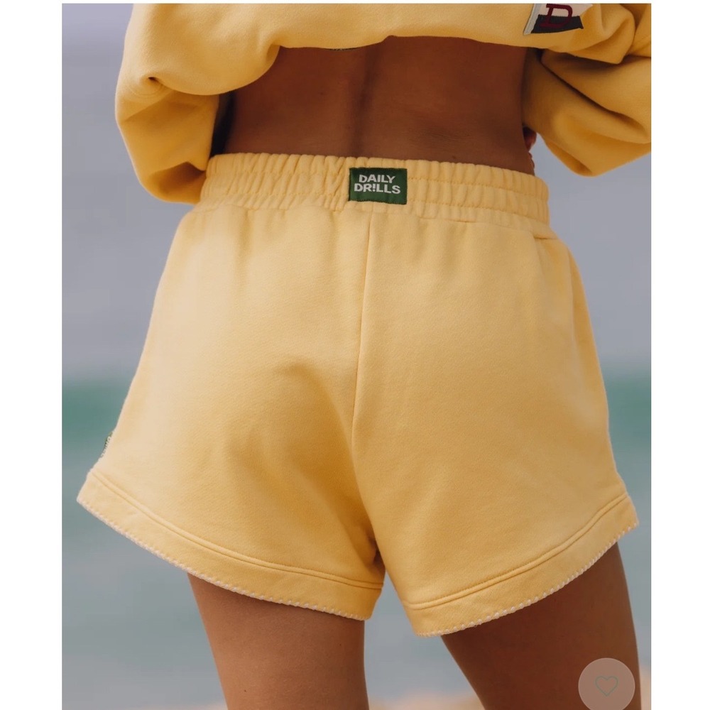Daily Drills Heavyweight Stitched Super Shorts Sunny Size XS/S NWT